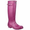 Cotswold Sandringham Buckle-Up Womens Wellington Boots - Berry