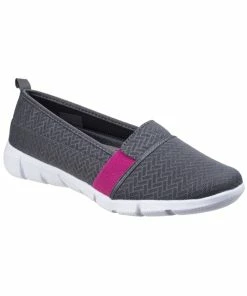 Fleet & Foster Womens/Ladies Canary Summer Shoes - Gray