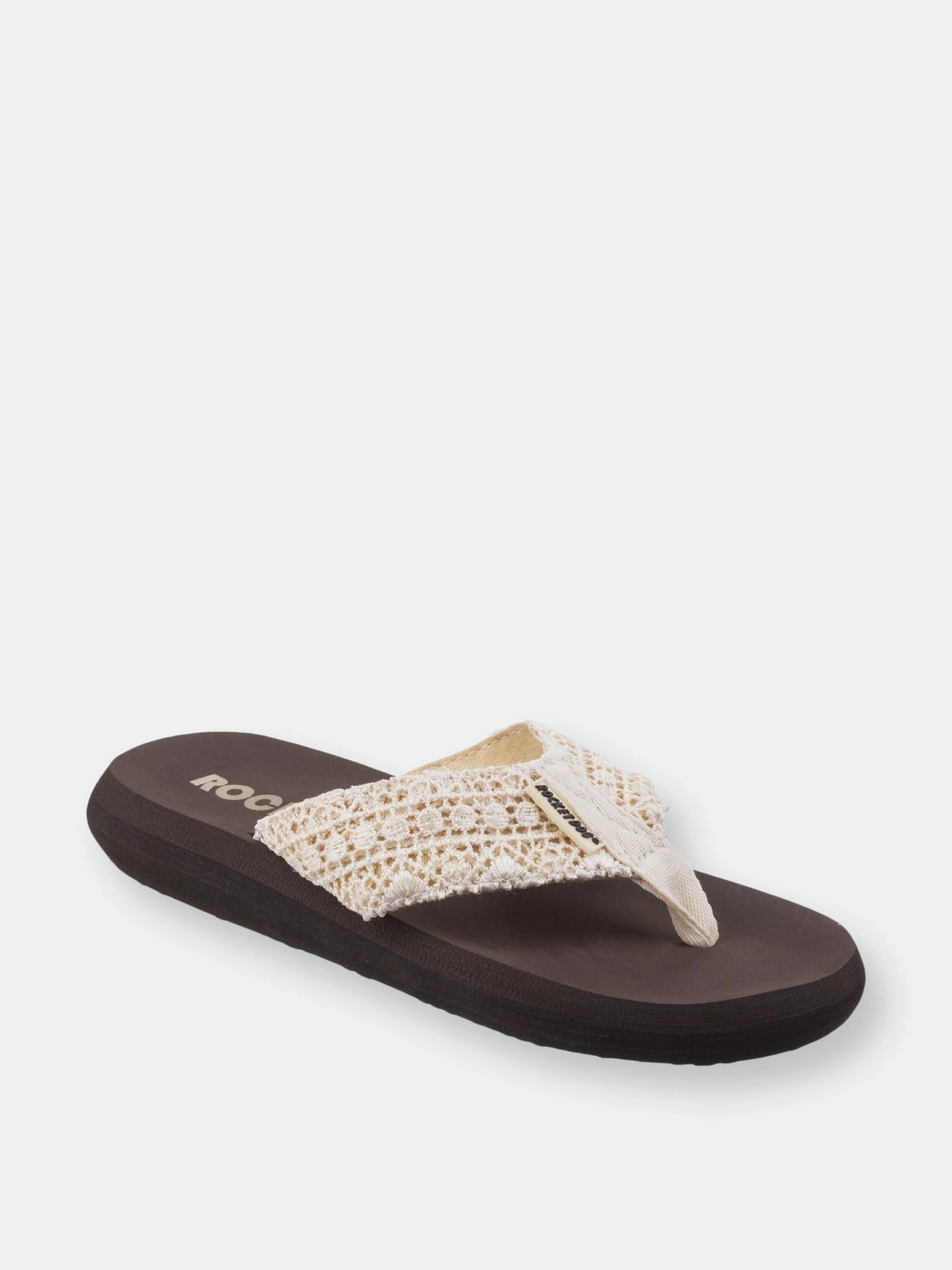 Rocket Dog Womens/Ladies Spotlight Slip On Sandals (Natural/Multicoloured)