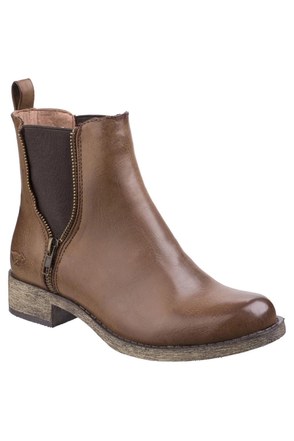 Rocket Dog Womens/Ladies Camilla Bromley Gusset Ankle Boots (Brown)