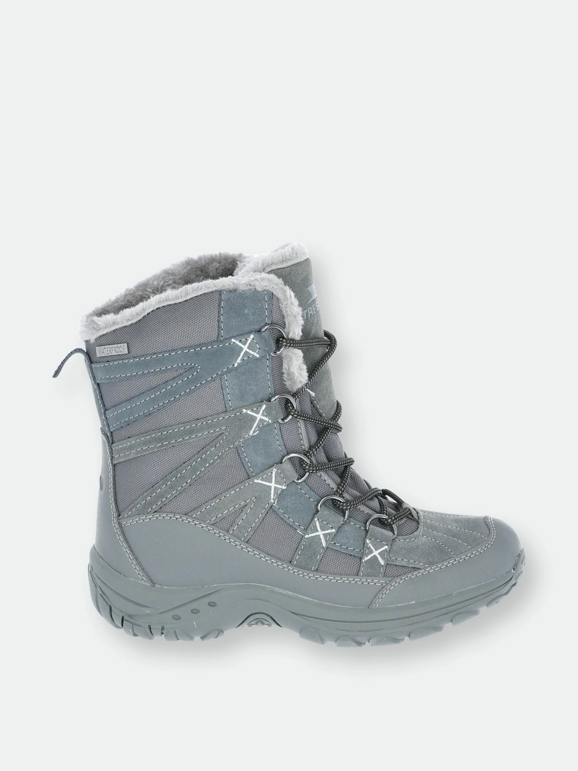 TRESPASS Womens/Ladies Zofia Snowboot (Steel) - Image 2