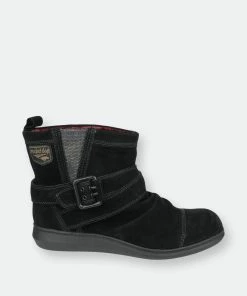 Rocket Dog Womens/Ladies Mint Pull On Ankle Boots (Black)