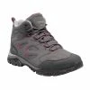 Regatta Womens/Ladies Holcombe IEP Mid Hiking Boots (Steel/Vivacious)