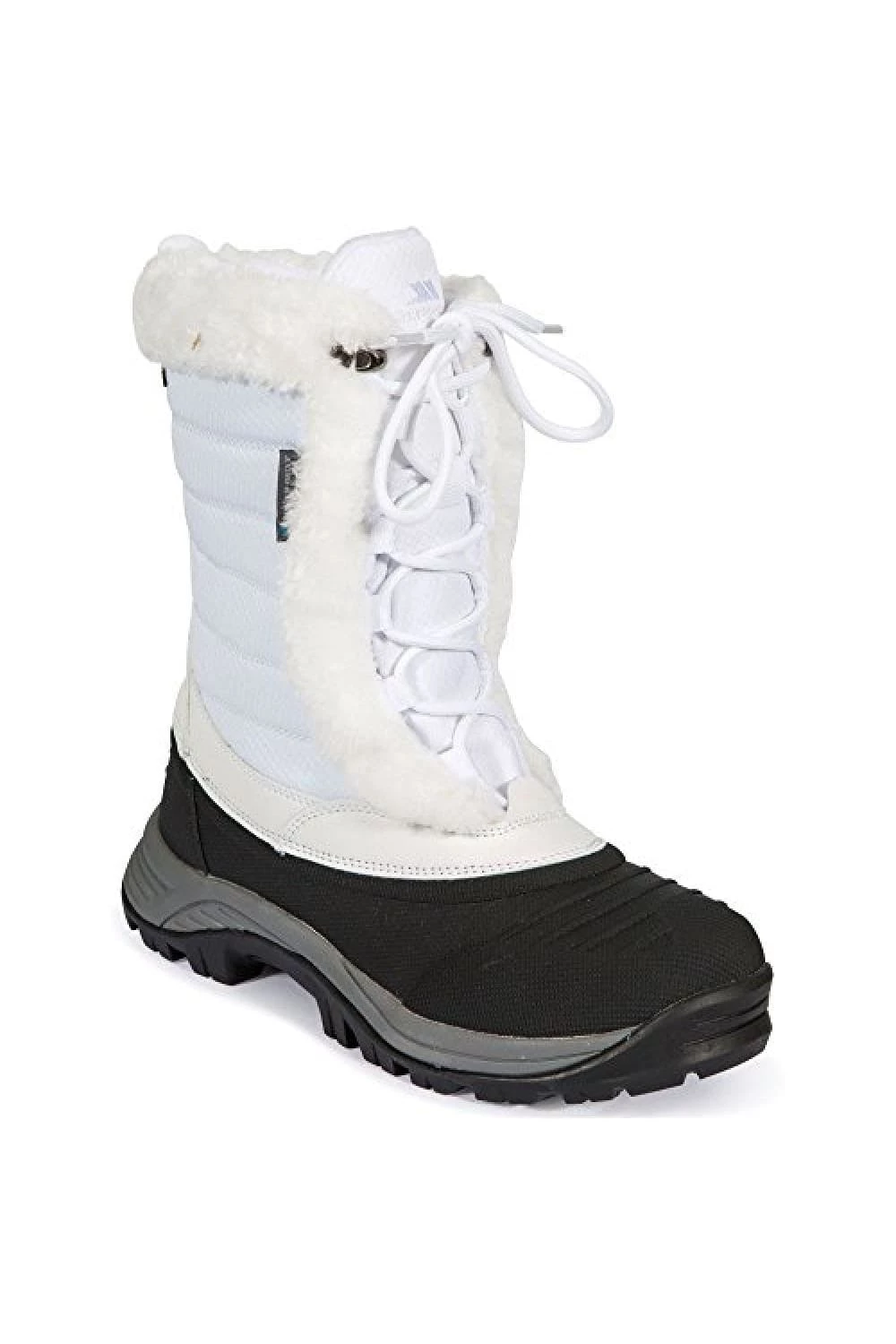 TRESPASS Womens/Ladies Stalagmite II Snowboots (White) - Image 3