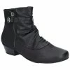 Fleet & Foster Womens/Ladies Jordie Zip Boot - Black