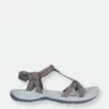 TRESPASS Womens/Ladies Hueco Sandals (Carbon)