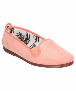 Flossy Womens/Ladies Dosier Slip On Shoe - Coral