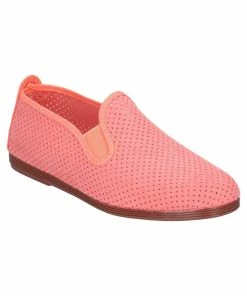 Flossy Womens/Ladies Pulga Slip On Shoe - Coral