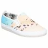 Flossy Womens/Ladies Pastel Slip On Shoe - Ecru