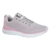 Dek Womens/Ladies Fox Superlight 5 Eye Lace Sneaker - Gray/Pale Pink