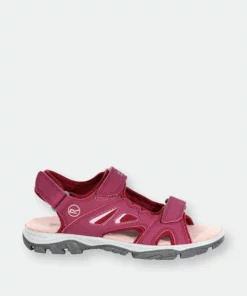 Regatta Womens/Ladies Holcombe Vent Sandals - Beetroot/Mellow Rose