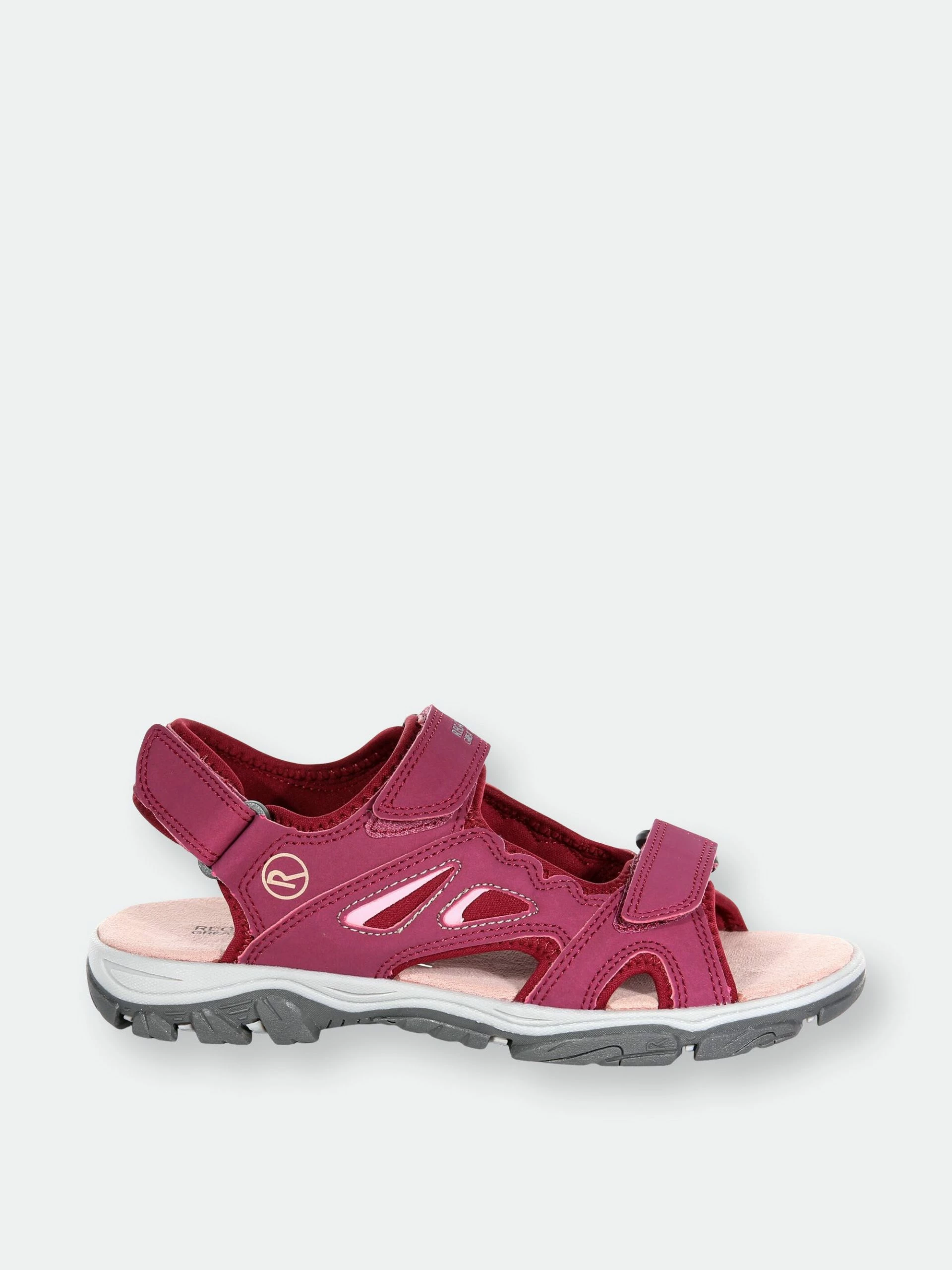 Regatta Womens/Ladies Holcombe Vent Sandals - Beetroot/Mellow Rose