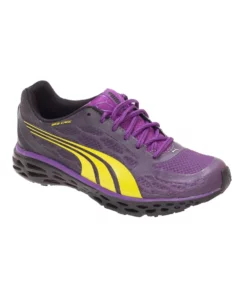 Puma Womens/Ladies Bioweb Elite Sneaker - Sparkling Grape/Black/Limeade