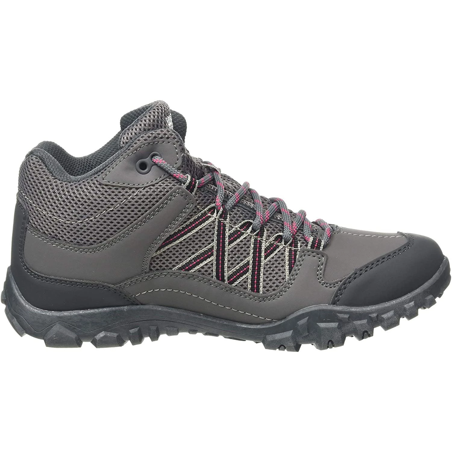Regatta Womens/Ladies Edgepoint Waterproof Walking Boots - Granite/Duchess - Image 3