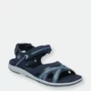 Regatta Womens/Ladies Santa Clara Sandals - Navy/Blue Skies