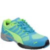 Puma Womens/Ladies Charge Low Safety Trainers - Blue/Lime Green