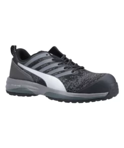 Puma Womens/Ladies Charge Low Safety Trainers - Black/Gray