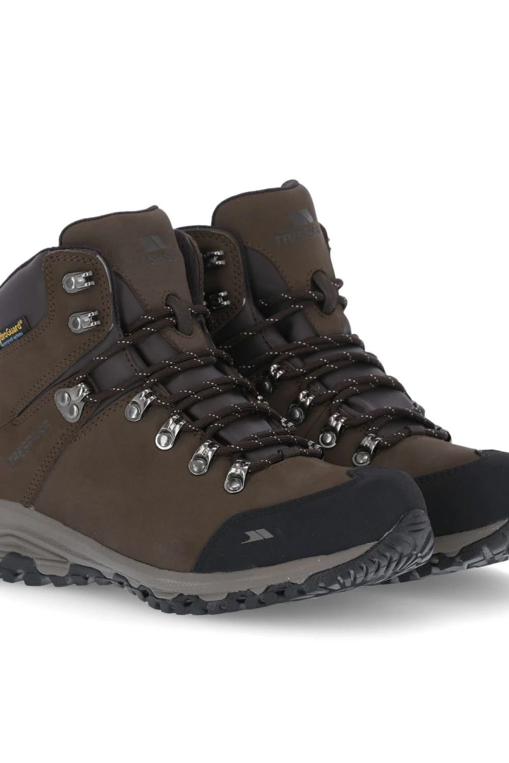 TRESPASS Womens/Ladies Baylin Leather Walking Boots (Brown) - Image 6