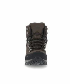 TRESPASS Womens/Ladies Baylin Leather Walking Boots (Brown)