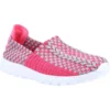 Fleet & Foster Womens/Ladies Sharon Casual Sneakers - Pink