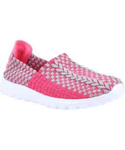 Fleet & Foster Womens/Ladies Sharon Casual Sneakers - Pink