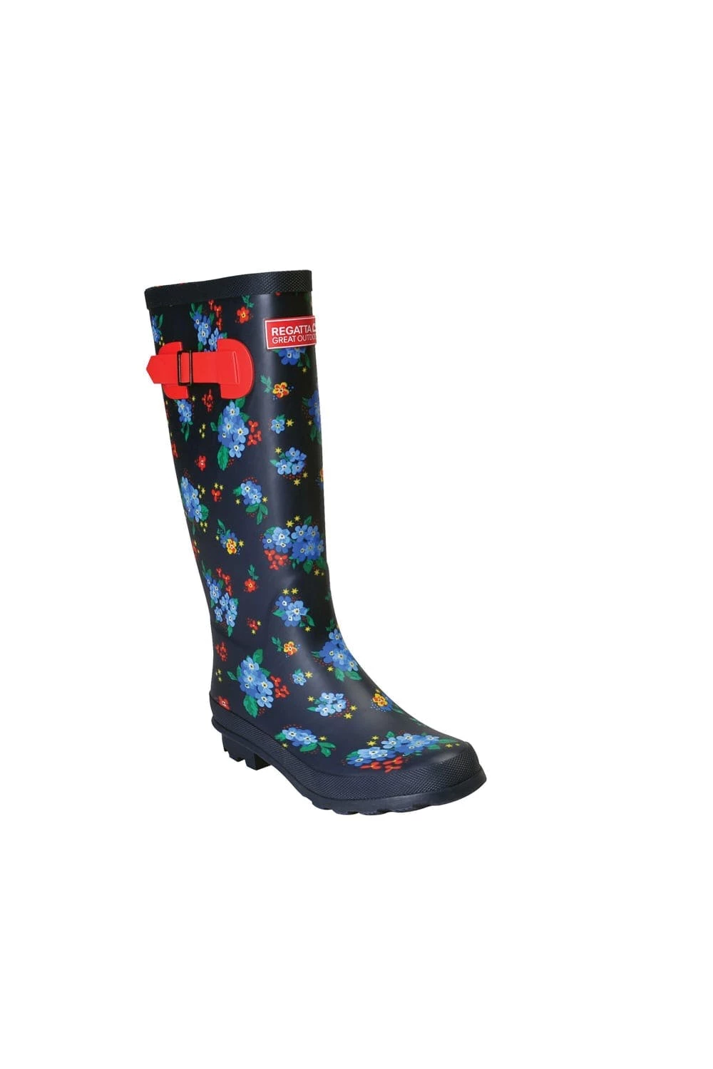 Regatta Womens/Ladies Ly Fairweather II Tall Durable Wellington Boots - Navy/Red