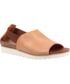 Riva Womens/Ladies Salou Leather Sandals - Tan