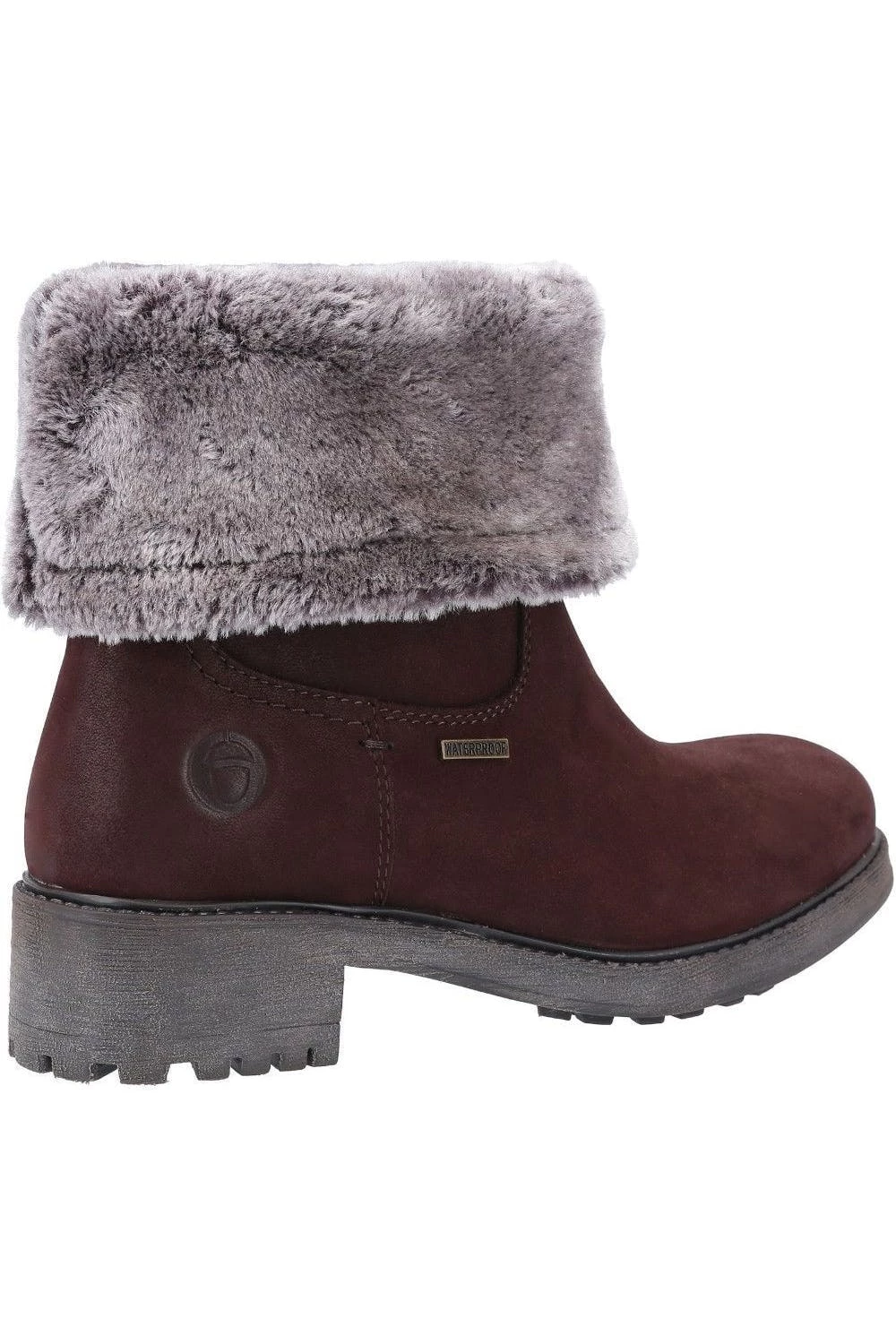 Cotswold Womens/Ladies Whiteoak Leather Ankle Boots - Image 2