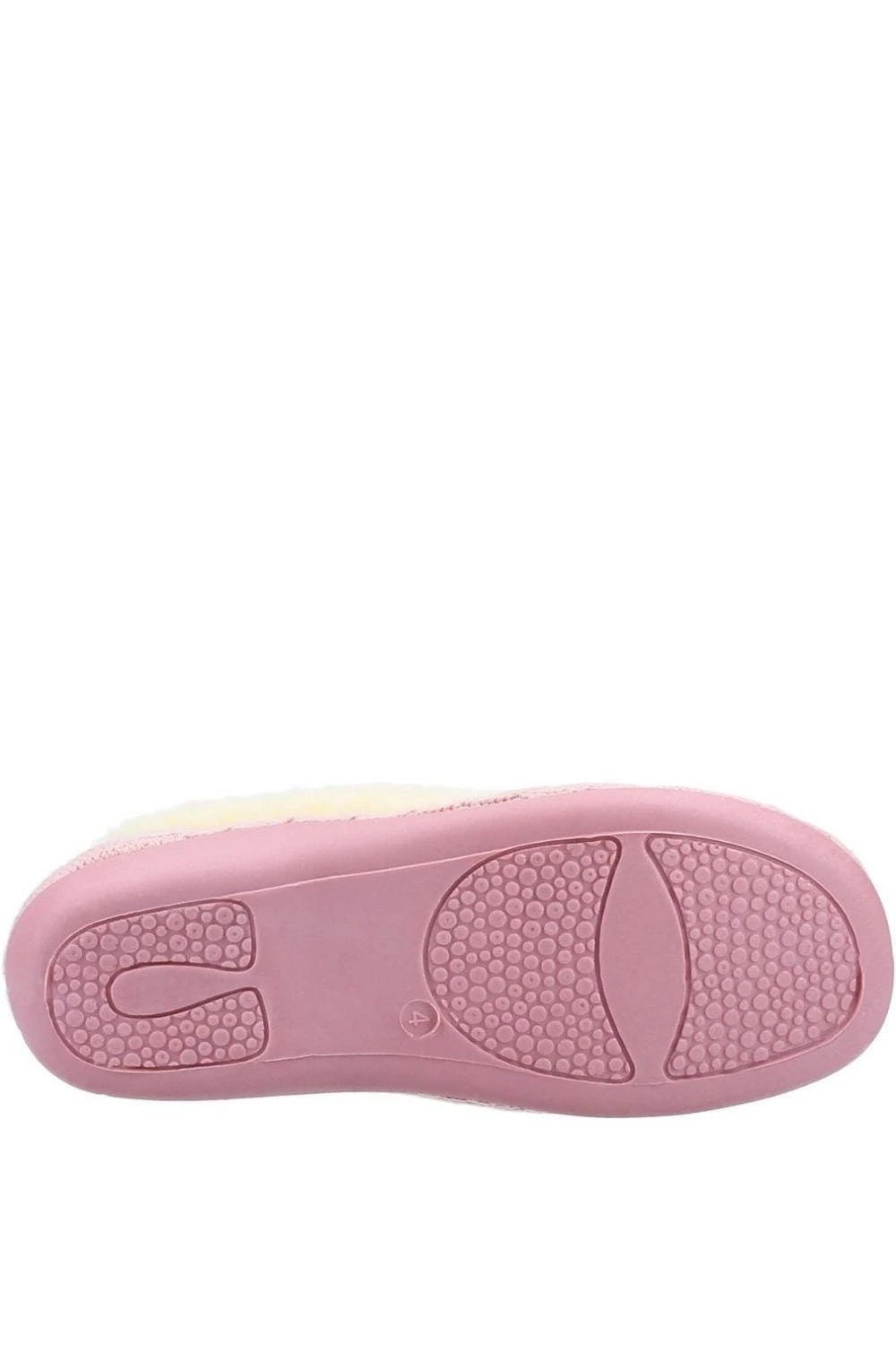 Fleet & Foster Womens/Ladies Sarina Slippers - Dark Pink - Image 4