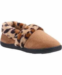 Fleet & Foster Womens/Ladies Gracemere Slippers - Tan