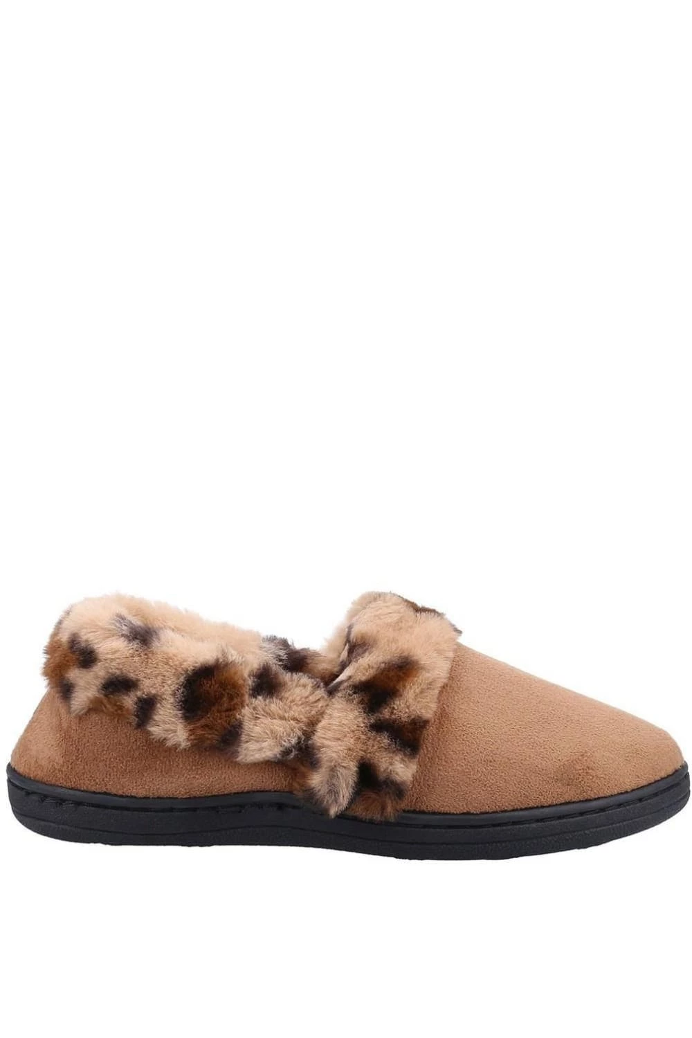 Fleet & Foster Womens/Ladies Gracemere Slippers - Tan - Image 3