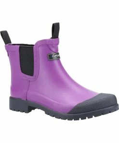Cotswold Womens/Ladies Blenheim Wellington Boot - Purple