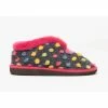 Sleepers Womens/Ladies Tilly Lightweight Thermal Lined Bootee Slippers - Black/Gray