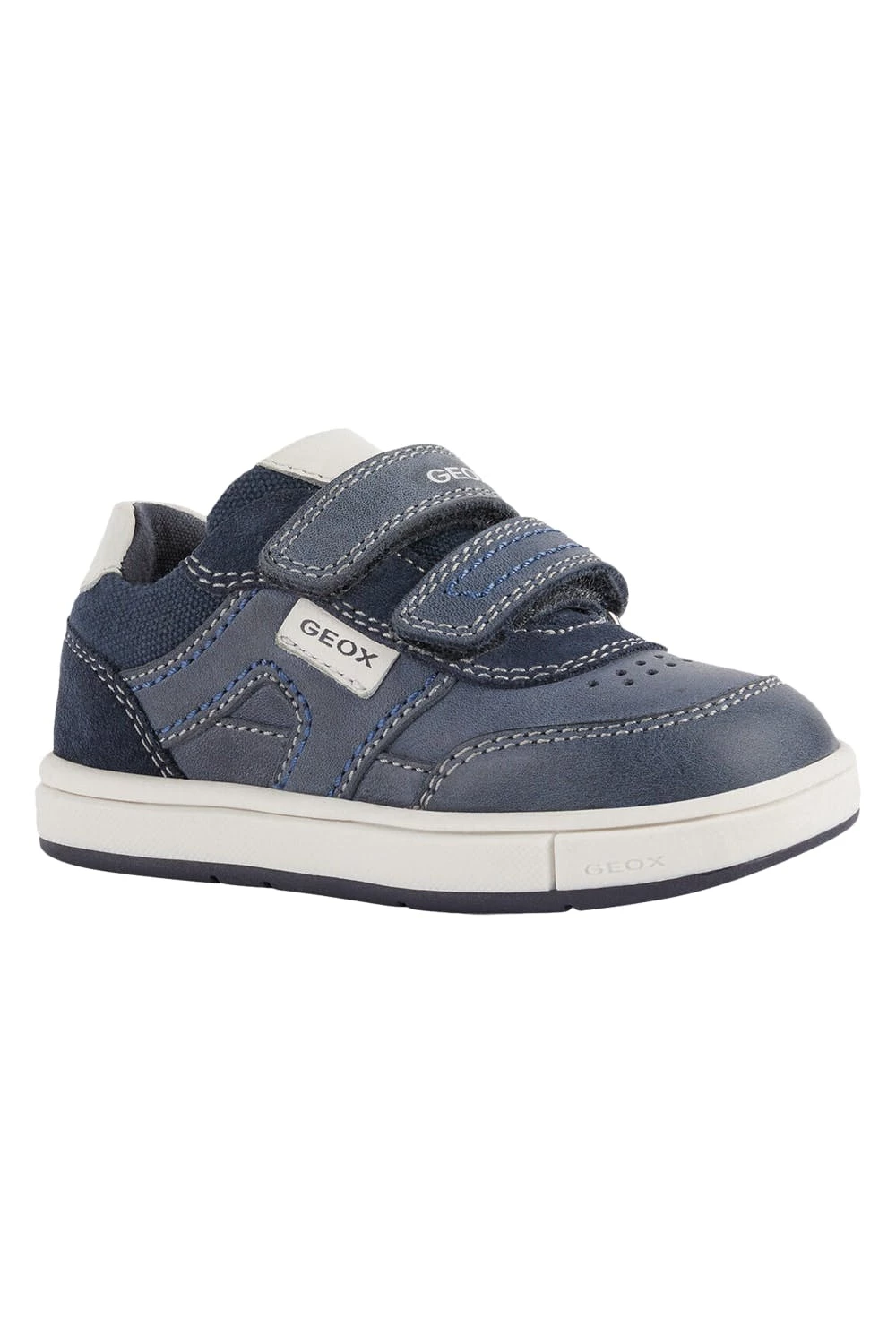 Geox Boys Trottola Leather Sneakers