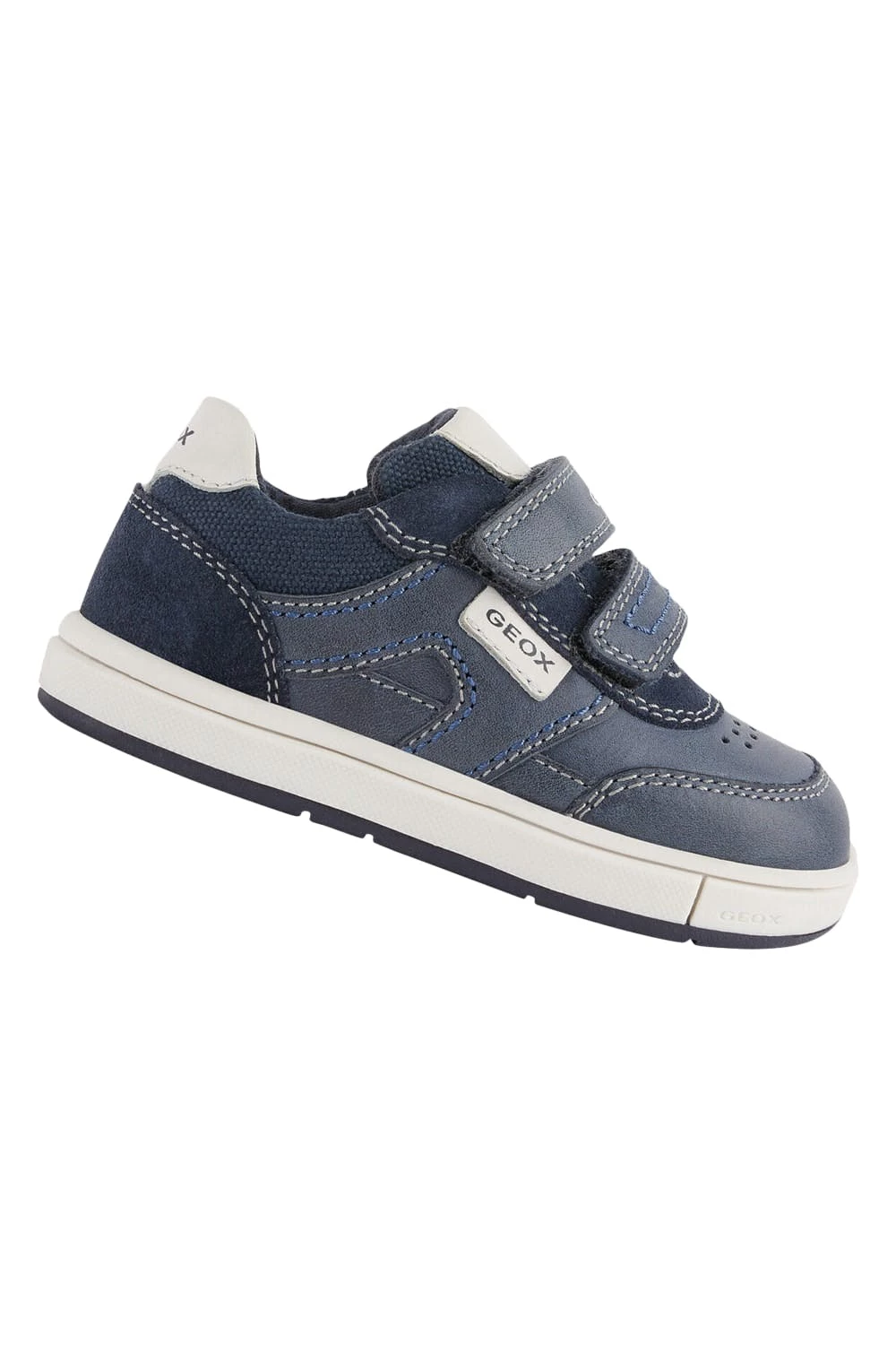 Geox Boys Trottola Leather Sneakers - Image 5