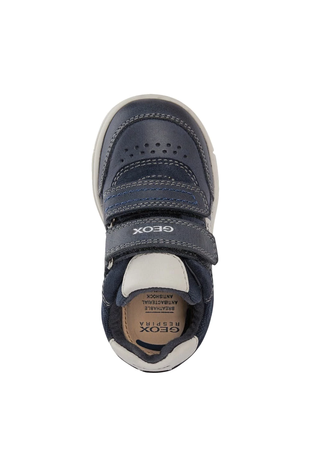 Geox Boys Trottola Leather Sneakers - Image 3