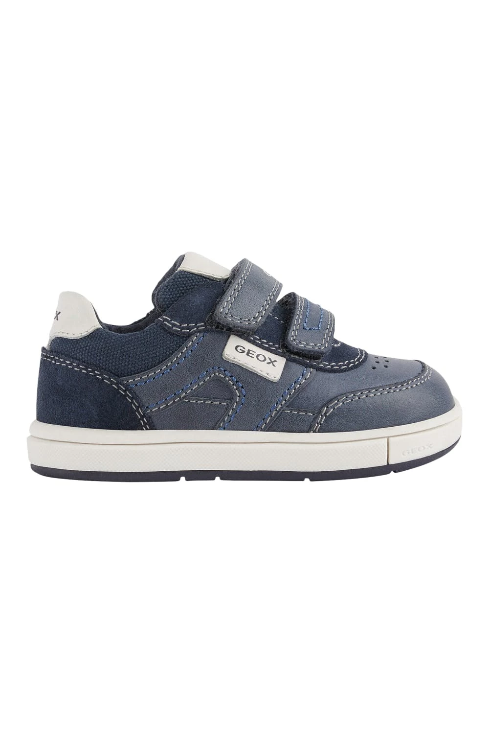 Geox Boys Trottola Leather Sneakers - Image 2
