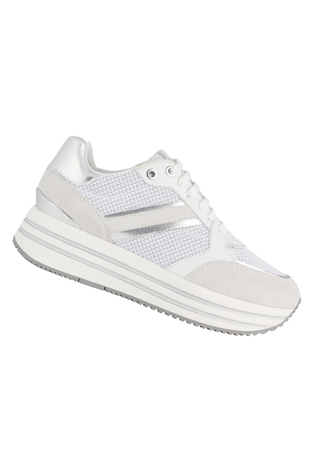 Geox Womens/Ladies Kency Suede Sneakers - Image 5