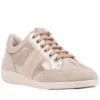 Geox Womens/Ladies Myria Suede Sneakers - Light Taupe