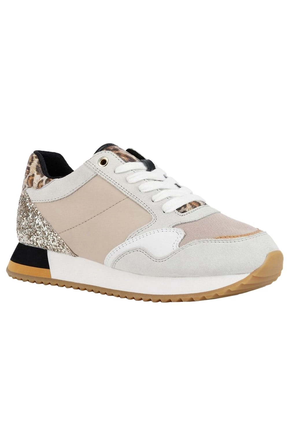 Geox Womens/Ladies Doralea Leather Sneakers
