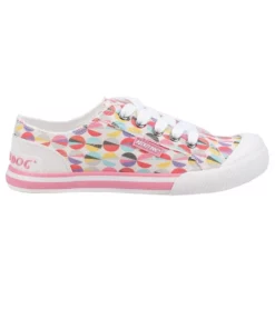 Rocket Dog Womens/Ladies Jazzin Jixel Sneakers (Pink)