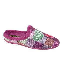Sleepers Womens/Ladies Deanna Slippers (Pink/Multicolored)