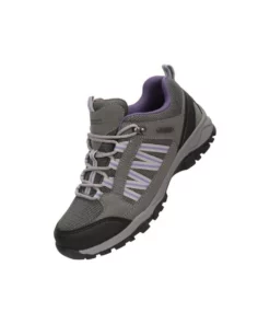 Mountain Warehouse Mens Path Waterproof Walking Shoes - Dark Grey