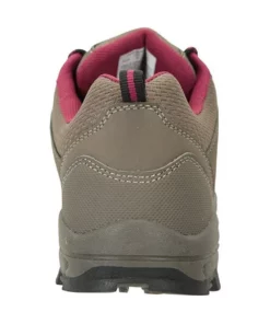 Mountain Warehouse Mens/Ladies Mcleod Wide Walking Shoes - Light Brown