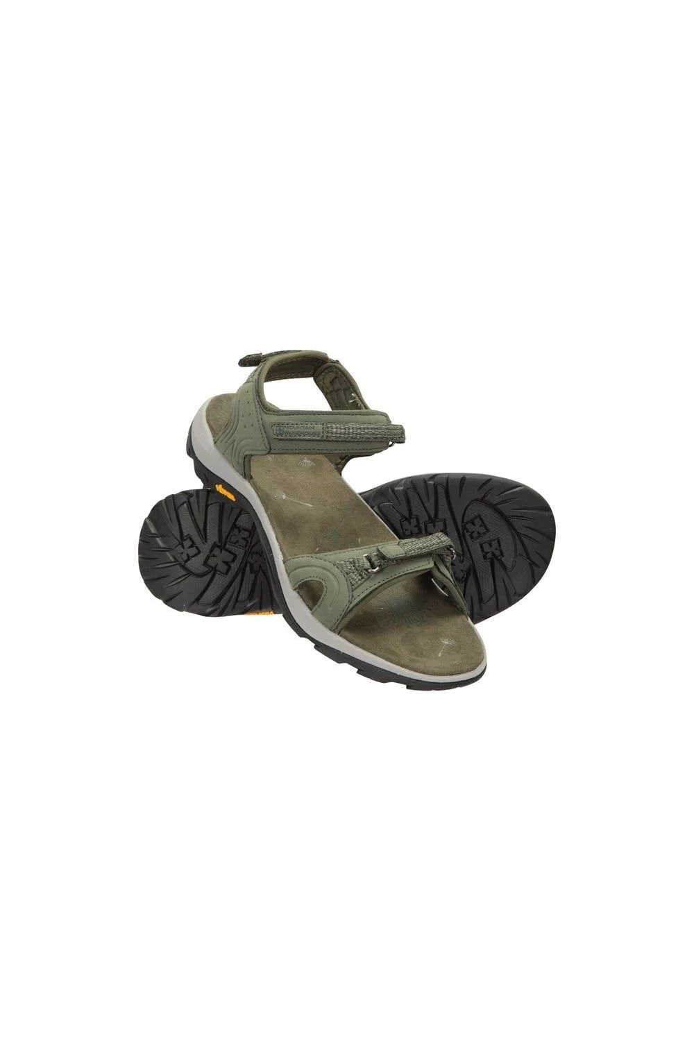 Mountain Warehouse Mens/Ladies Journey Vibram Sandals - Khaki - Image 6