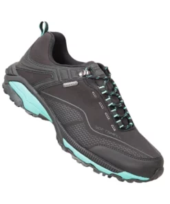 Mountain Warehouse Mens/Ladies Collie Waterproof Walking Shoes - Black