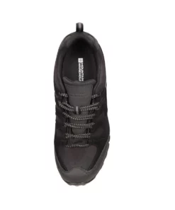 Mountain Warehouse Mens/Ladies Belfour Suede Outdoor Walking Shoes - Black