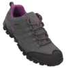 Mountain Warehouse Mens/Ladies Belfour Suede Outdoor Walking Shoes - Gray