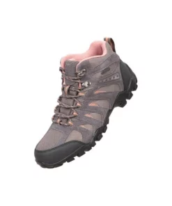 Mountain Warehouse Mens/Ladies Belfour Suede Walking Boots- Gray