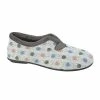Sleepers Womens/Ladies Seana Spotted Slippers (Gray)